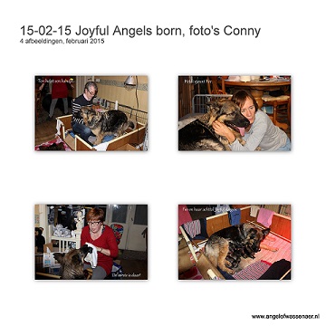 Alle foto's gemaakt door Conny, van het wachten en de geboorte! prachtige foto's!